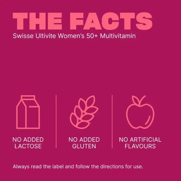 Women's 50+ Multivitamin - 60 Tablets