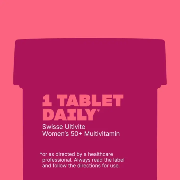 Women's 50+ Multivitamin - 60 Tablets