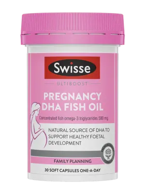 Pregnancy DHA Fish Oil - 30 Soft Capsules