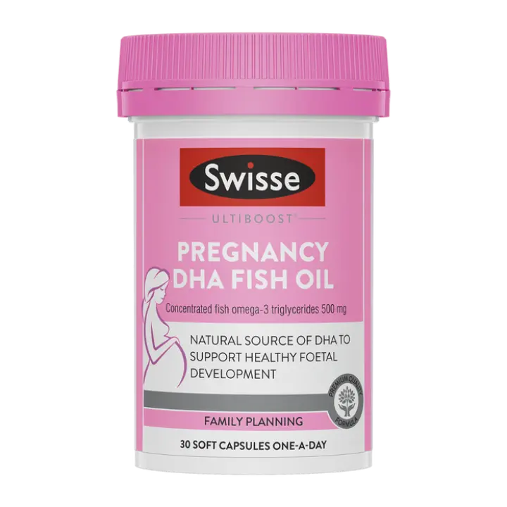 Pregnancy DHA Fish Oil - 30 Soft Capsules
