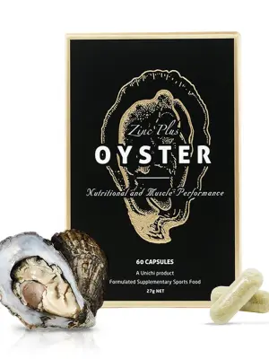 UNICHI ZINC PLUS OYSTER - 60 Capsules