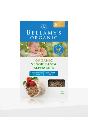 Veggie Pasta Alphabets