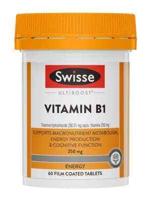 Swisse Ultiboost Vitamin B1 - 60 Tablets
