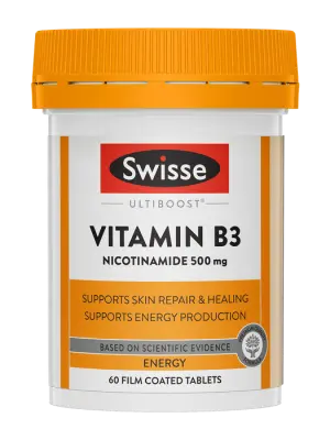 Swisse Ultiboost Vitamin B3 - 60 Tablets