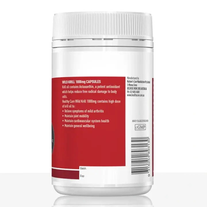 Wild Krill Oil 1000mg